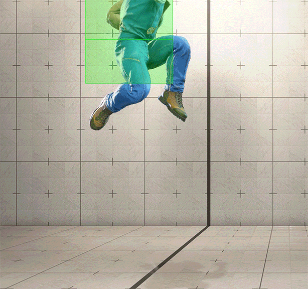 ジャンプ弱P (ジャンプパンチ) ヒットボックス