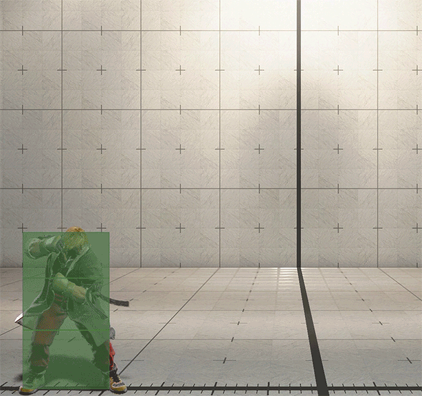 中 昇龍拳 ヒットボックス