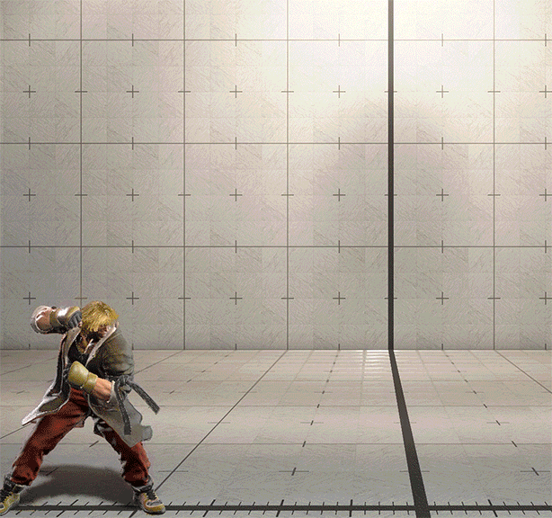 OD 昇龍拳 ヒットボックス